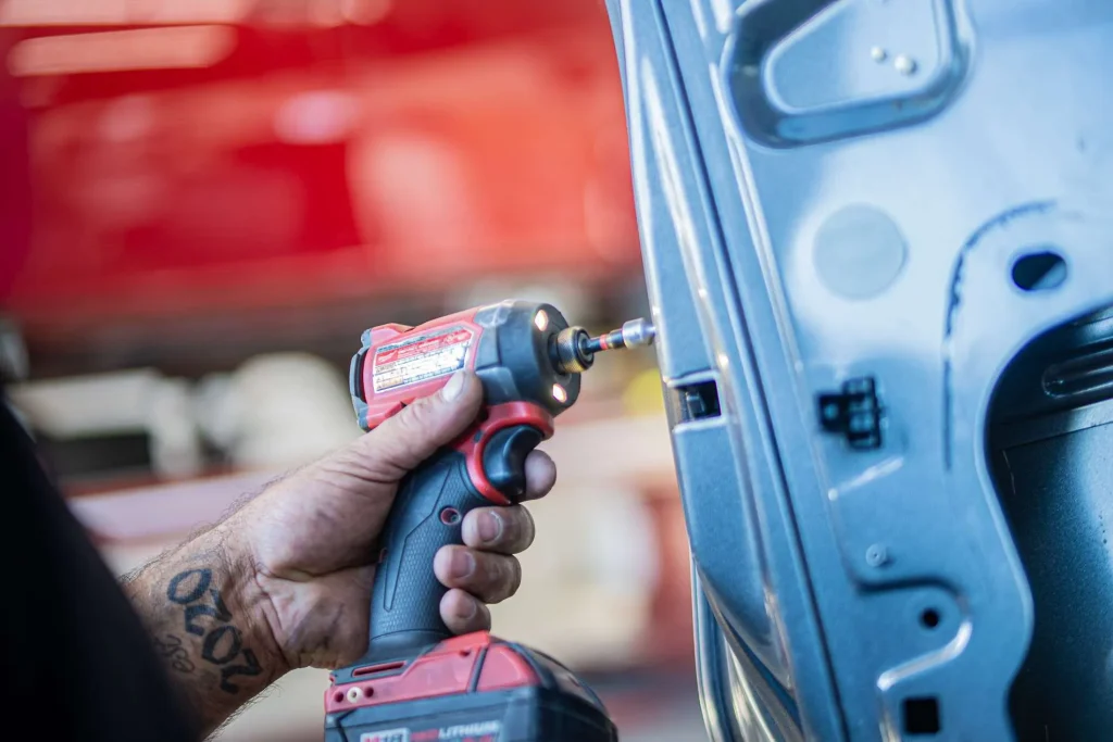 Platinum Auto Repair and Collision shop photography by BurkeMedia Productions